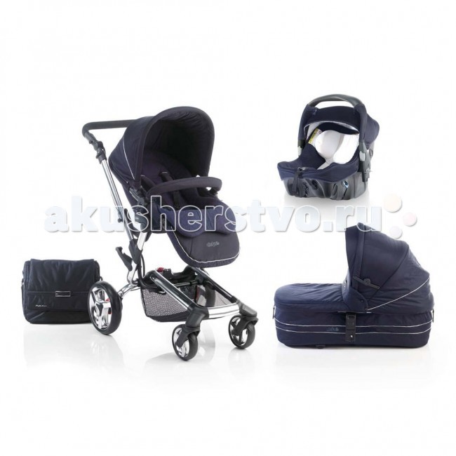 Коляска Jane Rider Formula Strata 3 в 1 с люлькой MicroRider Formula Strata 3 в 1 с люлькой Micro Коляска Jane Rider Formula Strata 3 в 1 с люлькой MicroRider Formula Strata 3 в 1 с люлькой MicroВы сможете использовать Jane Rider с самого рождения малыша, установив на шасси люльку. Комбинация с автокреслом позволит брать малыша с собой в дальние поездки на автомобиле, ведь благодаря специально разработанной системе складывания, шасси можно уменьшить примерно на 30% и разместить даже в самом небольшом багажнике. Люлька Jane Cuco Micro: предназначена для детей с рождения до 6-ти месяцев удобная и простая в обращении, легко устанавливается на шасси внутренняя сторона люльки покрыта специальным мягким материалом, не вызывающим аллергию и пропускающим воздух улучшенная система вентиляции алюминиевый каркас возможность регулировки подголовника благодаря особой системе креплений эта люлька занимает только два задних сидения в автомобиле двусторонний чехол легко стирается и удобен в использовании в комплекте москитная сетка крепится на шасси коляски одним щелчком, снимается нажатием одной клавишей может устанавливаться на все шасси с системой Pro-Fix очень легкая и компактная, механизм складывания - гармошка Прогулочный блок: обивка - влагонепроницаемые, дышащие, гипоаллергенные ткани, легко снимаются спинка регулируется в 3х положениях (110, 125, 145 градусов) вентилируемое посадочное место позволит чувствовать вашему малышу себя комфортно даже в очень жаркую погоду можно использовать в двух положениях: лицом к маме и наоборот регулируемая подножка пятиточечный ремень безопасности капюшон с бесшумной регулировкой Автокресло детское Jane Strata: подходит для детей возрастной группы 0+ весом 0-13 кг Jane Strata cответствует нормам европейского центра безопасности ECE R44/04 ударопрочный пластиковый корпус продуманная защита от боковых ударов мягкий съемный утепленный вкладыш-подголовник, сделанный из 100% хлопка материал абсорбирующий энергию (полистирол), используемый для изготовления, как подголовника, так и боковых частей спинка кресла имеет правильную анатомическую форму угол наклона положения спинки автокресла Jane Strata может меняться от 110 до 125, такая конструкция позволяет в наиболее комфортных условиях путешествовать малышу усовершенствованная система вентиляции усовершенствованная система крепления ремней безопасности 3-точечные ремни безопасности с мягкими плечевыми накладками мягкая накладка на застежку ремней съемный утепленный козырек фиксация от самопроизвольного складывания можно использовать как качалку можно устанавливать на шасси колясок Jane с системой ProFix удобная ручка эргономичной формы фиксируется в нескольких положениях крепление на шасси колясок Jane с помощью системы ProFix на переднем сидении в положении лицом против движения на заднем сидении Шасси: легкое и прочное стальное шасси новая система складывания позволяет уменьшить размер коляски на 30% легко складывается одной рукой, в сложенном состоянии удобна для транспортировки регулируемая амортизация прижимной саморегулирующийся тормоз объемная корзина для покупок оборудовано системой крепления Pro Fix: установить прогулочный блок, люльку или автокресло можно одним движением удобная эргономичная форма ручки ручка с фиксатором тормоза, что позволяет использовать тормоз, не повреждая обувь 4 колеса, резиновые колеса износоустойчивы к проколам колеса надувные с шарикоподшипниками передние колеса поворотные В комплекте: прогулочная коляска люлька автокресло-переноска дождевик бампер зонт, сумка Общие размеры: в разложенном виде с прогулочным блоком (шхдхв) 60x85-110х93 см в сложенном виде с прогулочным блоком (шxдхв) 62x60x38 см люлька (шxдxв) 33х75х22 см Вес автокресла: 2,4 кг Вес шасси: 11 кг<br>
