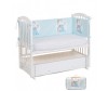 Бампер для кроватки Lider Kids Мишка с пледом