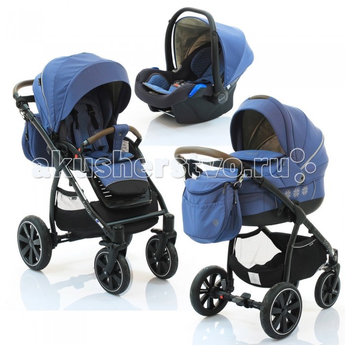 Коляска Noordi Fjordi Sport 3 в 1Fjordi Sport 3 в 1 Коляска Noordi Fjordi Sport 3 в 1Fjordi Sport 3 в 1Коляска 3 в 1 NOORDI Fjordi Sport (Норди) — это универсальная система 3 в 1, которая включает люльку, прогулочный блок и автокресло. Маневренное и удобное шасси позволит Вам гулять без проблем. Подходит для любого сезона! В комплекте входит необходимый набор аксессуаров: сумка для мамы, накидка на ножки в прогулочный блок, подстаканник и дождевик. Люлька с ровным основанием и кокосовым матрасиком подходит для малышей от рождения. Высокие бортики, плотная накидка и капюшон надежно защитят кроху в любую погоду. Жарким летом используйте москитную сетку и сетчатую вставку в капюшоне. Прогулочный блок предназначен для малышей от 6 месяцев: оснащен мягким матрасиком, пятиточечными ремнями и бампером с накладкой под кожу, спинка комфортно регулируется до горизонтального положения. Прогулочное сидение можно поставить лицом к маме и наоборот. Автокресло подойдет для малышей от рождения до 13 кг (примерно до года), оно пригодится мобильным родителя и их детям. Практичное и удобное шасси: ненадувные колеса (сделаны из резины с силиконовым наполнителем), ручка регулируется, имеет накладку под кожу, передние колеса поворотные с возможностью блокировки. Складывается Noordi Fjordi Sport компактной книжкой и удобна для транспортировки. Люлька: Для детей с рождения до 6-8 месяцев, в зависимости от веса и времени года Максимальный вес ребенка: 9 кг Функциональный капюшон: имеет козырек, сетчатую вставку под молнией В передней части в кармашке на молнии москитная сетка Центрированная ручка для переноса, обтянута материалом под кожу Накидка на люльку: имеет молнии для быстрого доступа, пристегивается к капюшону для максимальной защиты Кокосовый матрасик для новорожденного в комплекте (чехол несъемный) Регулируемый подголовник Оснащена светоотражающими элементами для большей безопасности в темное время суток Материал люльки: пластик Материал внутренней обивки и чехла матрасика: 100% хлопок Материал внешней обивки: 100% полиэстер Особенности материалов: антибактериально, внешние ткани водоотталкивающие с защитой УФ 50+ Прогулочный блок: Для детей от 6 месяцев до 3-х лет Максимальный вес ребенка: 15 кг Функциональный капюшон: имеет козырек, сетчатую вставку на молнии Съемный защитный бампер, обтянут материалом под кожу, имеет разделитель для ножек Пятиточечные ремни с мягкими накладками Мягкий съемный матрасик Подножка регулируется Спинка регулируется до полностью горизонтального положения Оснащена светоотражающими элементами для большей безопасности в темное время суток Прогулочный блок съемный Прогулочный блок реверсивный: лицом к маме или лицом к окружающему миру Материал матрасика: 65% хлопок, 35% полиуретан Материал внешней обивки: 100% полиэстер Особенности материалов: антибактериально, внешние ткани водоотталкивающие с защитой УФ 50+ Автокресло: Для детей от рождения, примерно года Максимальный вес ребенка: 13 кг Оснащено солнцезащитный козырьком Мягкий матрасик Трехточечные ремни безопасности с мягкими накладками Накидка на ножки в автокресло Устанавливается против хода на шасси коляски при помощи адаптеров (адаптеры входят в комплект) Материал матрасика: 65% хлопок, 35% полиуретан Материал внешней обивки: 100% полиэстер Особенности материалов: антибактериально, внешние ткани водоотталкивающие с защитой УФ 50+ Шасси: Алюминиевая рама Складывается книжкой Колеса ненадувные: устойчивы к проколам, долговечны Все колеса легко снимаются для чистки и хранения Текстильная корзина для покупок Ножной тормоз Амортизация Материал колес: снаружи — резина, внутри — силиконовый наполнитель Максимальная нагрузка на ручку: 1 кг Максимальная нагрузка на корзину: 2 кг В комплекте: Люлька (матрасика, капюшон, накидка) Прогулочный блок (капюшон, матрасик, бампер) Автокресло (козырек, матрасик, накидка) Накидка на ножки в прогулочный блок Шасси с колесами Сумка для мамы Дождевик Подстаканник Размеры и вес: Размеры коляски в собранном виде с люлькой (дхшхв): 106х62,5х130 см Шасси в сложенном виде (дхшхв): 90х62,5х37 Ширина шасси: 62,5 см Высота ручки: 77-114 см Диаметр передних колес: 23,5 см Диаметр задних колес: 30 см Внешние размеры люльки (дхшхв): 82х42х36-66 см Внутренние размеры люльки (дхш): 78х36 см Высота бортиков: 21 см Размеры сидения прогулочного блока без учета спинки и подножки (дхш): 24х32 см Длина подножки: 20 см Высота спинки: 45 см Длина спального места: 89 см Вес люльки: 4,5 кг Вес прогулочного блока: 4,3 кг Вес автокресла: 3,3 кг Вес шасси: 9,5 кг Вес с упаковкой (брутто): 26,65 кг<br>