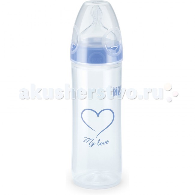 Бутылочка Nuk First Choice New Classic пластик 250 мл силиконовая соска М - Nuk - NukFirst Choice New Classic пластик 250 мл силиконовая соска М Бутылочка Nuk First Choice New Classic пластик 250 мл силиконовая соска М - Nuk - NukFirst Choice New Classic пластик 250 мл силиконовая соска МБутылочка NUK First Choise New Classic изготовлена из материала под названием полипропилен. Он отличается высоким качеством, не образует налет и легко очищается. Бутылочка классической формы, удобной для держания. У нее широкое горлышко и устойчивое основание, что позволяет пользоваться изделием и мыть его с наибольшим комфортом. В комплект вместе с бутылочкой входит улучшенная соска NUK First Choise Plus, сделанная из силикона без запаха, вкуса и без содержания Бисфенола-А. Соска имеет ортодонтическую форму, что благотворно сказывается на формировании прикуса и челюстно-лицевого аппарата. Обновленная мягкая зона позволяет еще больше приблизить ощущения ребенка во время кормления к естественным. Размер соски 2, что соответствует возрастному промежутку от 6 до 18 месяцев. Отверстие в соске среднее М, идеально подходящее для кормления молоком. При желании можно впоследствии сменить соску на большую, из линейки NUK First Choise (продается отдельно).<br>