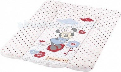 Накладка для пеленания OKT Disney Минни 8495Disney Минни 8495 Накладка для пеленания OKT Disney Минни 8495Disney Минни 8495Матрасик для пеленания с любимыми Диснеевскими персонажами. Мягкий и легко моющийся. Покрыт водонепроницаемой высококачественной пленкой. Можно разместить его на пеленальном столике, комоде или любой другой достаточно просторной горизонтальной поверхности. Удачное решение для смены подгузников. Для безопасности малыша матрас снабжен с 3-х сторон валиками-фиксаторами. Размеры: 70 x 50 x 5 см.<br>