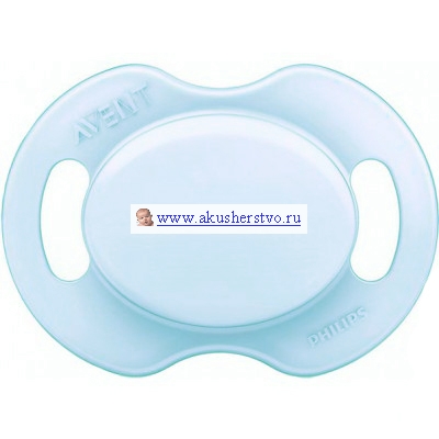 Пустышка Philips-Avent силиконовая ортодонтическая 0-6 мес.