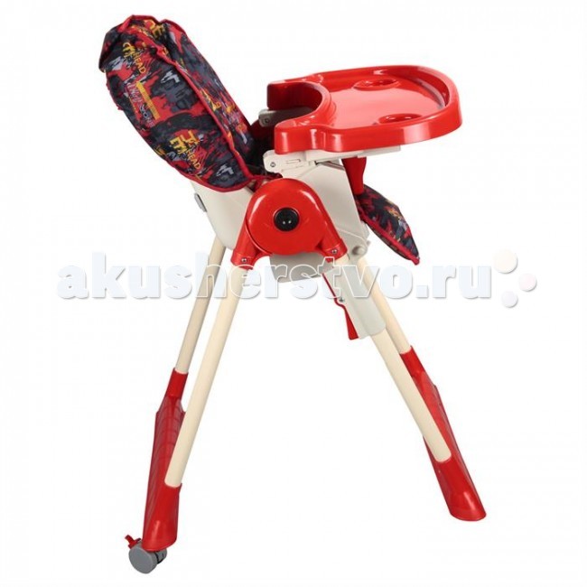 Стульчик для кормления Pilsan Baby HighBaby High Стульчик для кормления Pilsan Baby HighBaby HighСтульчик для кормления Pilsan Baby High - отличный вариант для Вашего малыша, стульчик очень устойчив. Он очень легкий и компактный, но в тоже время удобный для мамы и малыша. Основные характеристики: возраст от 6 месяцев максимальный вес ребенка 15 кг материал основания метал, пластик текстильная вкладка на сидение регулировки по высоте сиденья регулировка наклона спинки съёмный поднос есть углубление для бутылочки есть подставки для ножек ограничитель между ног колесики для удобства перемещения ремень безопасности есть, пятиточечные компактный в сложенном виде Среди огромного количества детских игрушек выгодно отличается продукция турецкой компании Pilsan, которая является лидером в производстве крупногабаритных игрушек для детей разных возрастов. Продукцию компании Pilsan характеризует высокое качество, недаром лозунг компании звучит как «Quality in Toys» - «Качество в игрушках». Продуманный дизайн, тестирование, обеспечение контроля на всех стадиях производства подтверждает слоган компании. Все игрушки, производимые компанией Pilsan, отличаются высоким качеством, безопасны, не содержат вредных материалов и красителей, для производства используется экологически чистый пластик<br>