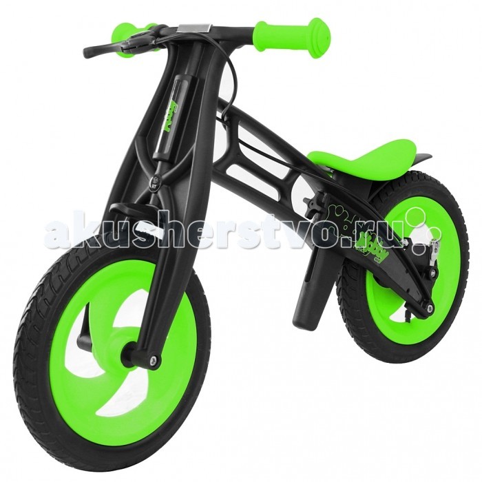 Беговел Hobby-bike RT Fly ВRT Fly В Беговел Hobby-bike RT Fly ВRT Fly ВБеговел Hobby-bike RT Fly В, созданный по немецким технологиям, удивит Вас своими особенностями. Вы оцените высокое европейское качество, инновации и функционал. Уникальность модели Fly - самое низкое положение сиденья - 30,5 см. Благодаря съемным пластиковым деталям Вы сможете установить сиденье на высоту 42 см. Устойчивость, эргономичность и надежность позволит самым маленьким малышам от 2 лет быстро и без страха освоить этот велобалансир в самое короткое время. Вы удивитесь быстрым результатам своего малыша! Hobby-bike Fly черная оса идеален для самых маленьких. Важно, чтобы обе ноги малыша доставали до земли. Hobby bike FLY черная оса невероятно легок, прочен и долговечен. Теперь Ваш малыш может кататься на беговеле круглый год - благодаря пластиковой раме, беговел никогда не заржавеет. Литой пластик с добавлением стекловолокна и нейлона создан по самым современным технологиям и не подвержен перепаду температур и деформации. Немецкое качество во всем - сиденье выполнено из силикона и Ваш малыш никогда не соскользнет с беговела. Безопасность — 10 баллов. Сиденье идеальной эргономичной формы с круглыми краями очень мягкое, удобное и устойчивое. Сиденье регулируется на любую высоту - от 30.5 см до 42 см. Регулировать сиденье легко и просто - благодаря надежному барашку Вы сможете быстро переставлять сиденье, меняя его положение на необходимую высоту. Это очень удобно. Инструменты не нужны! Еще одна уникальная особенность беговела в том, что угол поворота руля сделан таким образом, чтобы быть безопасным в использовании. Грамотно продуманный угол поворота (неполный) дает малышу безопасное маневрирование и безопасно поворачивать, не позволяя беговелу упасть. Надувные колеса с 2 видами шин на любой вкус - елочка и волна. Оба протектора шин создают максимальное сцепление с дорогой. А продуманные канавки на протекторе позволят воде и грязи скатываться с колес и шинам оставаться чистыми. Благодаря этим деталям обучение и катание на беговеле будет максимально комфортным и безопасным. Вы и Ваш малыш оцените это по достоинству. Благодаря высокоточным сверхскоростным подшипникам колеса вращаются очень плавно. Закрытые подшипники на колесах прослужат долго. Беговел Hobby bike имеет высокотехнологичную тормозную систему - задний барабанный тормоз с ручным управлением. Это очень эффективная и безопасная функция для маленьких детей. Необходимо применять его в различных непредвиденных ситуациях. Тормозная система установлена на заднем колесе. Рычаг ручного тормоза установлен на руле. Научите ребенка тормозить. Задний барабанный тормоз с ручным управлением помогает обеспечить плавное и постепенное торможение. Мягкие резиновые ручки руля максимально комфортны — они не дадут детским рукам соскользнуть. Заднее и переднее крыло над колесами защитят от грязи и камней. Аэродинамичные формы и идеальная эргономика поможет малышу научиться удерживать равновесие и сохранять баланс, понимая, как управлять своим телом, а это позволит ему мыслить, самостоятельно принимать решения и развиваться. Дети от 2 лет могут легко начинать учиться на велобалансире Hobby bike черная оса. А стильный, брутальный дизайн поможет ребенку почувствовать себя крутым гонщиком и покорителем дорог. Это бесценно! Размер длина 83 см, от пола до руля 54 см.<br>