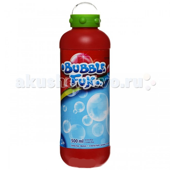 Simba Мыльные пузыри Bubble Fun 500 млМыльные пузыри Bubble Fun 500 мл Simba Мыльные пузыри Bubble Fun 500 млМыльные пузыри Bubble Fun 500 млМыльные пузыри Simba Bubble Fun 500 мл Многие детишки любят наблюдать, как выпускаемые ими мыльные пузыри разлетаются в разные стороны, подгоняемые ветром. Мыльный раствор нетоксичен, он не вызывает у детей раздражение и аллергию.<br>