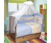 Комплект для кроватки Soni Kids Лапочка в колясочке №1 (6 предметов)