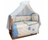 Комплект для кроватки Soni Kids В уютных облачках (7 предметов)
