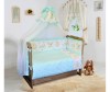 Комплект для кроватки Soni Kids Зайчик-садовод на медиуме (7 предметов)