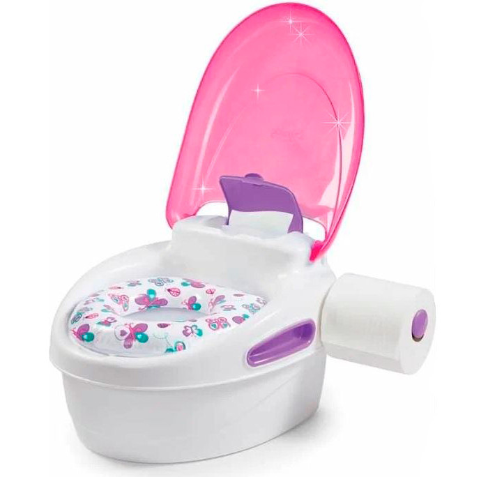 Горшок Summer Infant подножка 3 в 1 Step-By-Step Pottyподножка 3 в 1 Step-By-Step Potty Горшок Summer Infant подножка 3 в 1 Step-By-Step Pottyподножка 3 в 1 Step-By-Step PottyУдобный и многофункциональный горшок от Summer Infant с мягким сиденьем. Особенности: Горшок легко мыть, отсоединив нижний резервуар. Съемное сиденье можно использовать для того, чтобы посадить ребенка на унитаз. Снимите сиденье и закройте крышку – и горшок превратится в стульчик с функцией подставки для вашего малыша. Специальная конструкция защитит от разбрызгивания Оснащен ручками для поддержания равновесия малыша, боксом для хранения влажных салфеток и держателем для туалетной бумаги. Размеры в упаковке: длина – 40 см ширина – 34 см высота – 25 см. Рекомендовано для детей до пяти лет.<br>