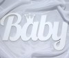 Suvenirrus Декоративное слово Baby с короной
