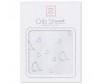 SwaddleDesigns Простынь детская на резинке Fitted Crib Sheet 140х70