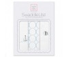 Пеленка SwaddleDesigns SwaddleLite Boats & Fish комплект 3 шт.