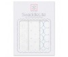 Пеленка SwaddleDesigns SwaddleLite Sparklers комплект 3 шт.