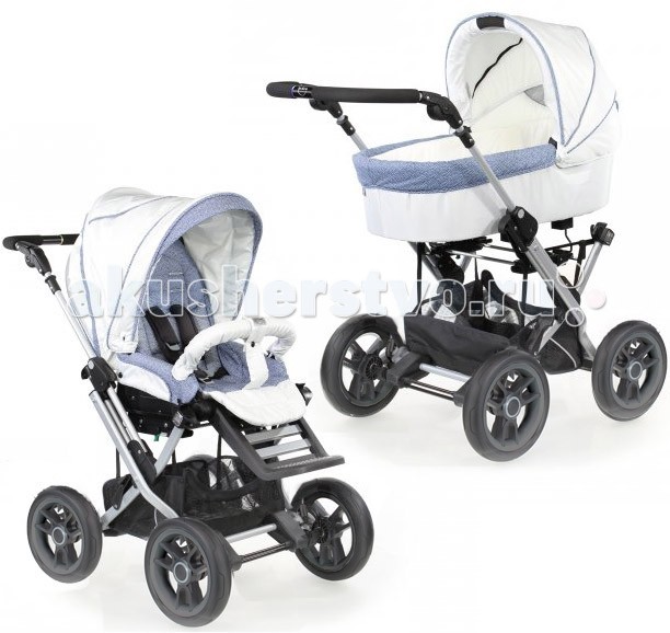Коляска Teutonia Mistral P 2 в 1Mistral P 2 в 1 Коляска Teutonia Mistral P 2 в 1Mistral P 2 в 1Коляска Teutonia Mistral P базируется на легком алюминиевом каркасе, который выполнен из тех же материалов, из которых собирают фюзеляжи реактивных самолетов. Большие колеса со спицами, на надувных шинах и современная подвеска делают ход коляски таким плавным, что мелкие выбоины на дороге совершенно не будут ощущаться маленьким пассажиром. Даже если Вы прогуливаетесь по каменистой парковой дорожке, покой вашего драгоценного наследника не потревожат мелкие камешки, попадающие под колесо. Эта коляска несет с собой ароматы жаркого Прованса, в те самые дни, когда ветер с севера примешивает к ним запахи яблоневых садов Нормандии. Пейзажи Южной Франции с виноградниками, полями подсолнечника и старинными виадуками римского времени стали вдохновением для дизайнеров Mistral P. Стильный образ базируется на самых современны разработках немецких инженеров. Компания Teutonia (Германия) работает с детскими колясками с 1947 года. Особенность подхода Teutonia состоит в том, что они исследуя мнения родителей, постоянно внедряют усовершенствования дизайна и конструкции в соответствии с пожеланиями своих клиентов. «Ваш дизайн, наш проект»: это девиз Teutonia. Характетистики: Коляска повышенной проходимости Высокая степень защиты от ультрафиолета (UVP 50+) С помощью адаптера на раму можно установить автокресло (Группы 0+) Teutonia Tario (приобретается дополнительно) Люлька: Каркасная переносная люлька Матрас Klima-Max: специальные каналы для вентиляции Шасси: Алюминиевый каркас Диаметр колес: 29 см Ширина шасси: 62 см Прогулочное сиденье: 5-ти точечный ремень безопасности Обшивка легко снимается и стирается Капюшон - с окошками, забранными сеточкой Сиденье - дышащее, чтобы рубашечка не промокала от пота Ручка - реверсивная, регулирующаяся по высоте Наклон спинки сиденья - регулируется, его можно разложить в одном из 3 положений В комплекте: Шасси с колесами Прогулочный блок Инструкция Дождевик Капор для прогулочного блока Корзина - люлька (матрасик, накидка, капор) Изменение в колясках коллекции 2016 года: Изменены крепления для прогулочного блока и люльки Новая система стояночного тормоза. Более надежный благодаря новой закрытой конструкции, не требующей обслуживания. В колясках комплектации 2 в 1 отсутствует накидка на ножки.<br>