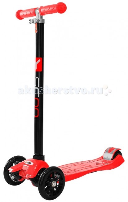 Самокат Y-Scoo 20 Maxi Simple20 Maxi Simple Самокат Y-Scoo 20 Maxi Simple20 Maxi SimpleОригинальный Y-SCOO MAXI с хромированной ручкой, черным тормозом и прорезиненной ручкой. Аналог запатентованной системы управления как у MINI, но для детей постарше - от 4 лет. Уникальная особенность - задние сдвоенные литые колеса! Особенности: Силиконовые колеса черного цвета, обеспечивающие повышенную устойчивость и облегчающие управление; Ручка меняется по высоте; А алюминиевая рама очень легкая и эргономичная; Гибкая подножка сделана из мягкого пластика, усиленного стекловолокном, тем самым исключая риск травмирования ребенка об нее. А прорезиненная поверхность не даст детской ножке соскользнуть с платформы самоката; Передние колеса - литой каучук, задние - полиуретановые литые колеса PU; Диаметр колес: передние ∅120 мм, задние ∅85мм(сдвоенные); Подшипники: АВЕС 5; Задний тормоз. Высота ручки: 67/93 см, длина 55см. Платформа 35х13см. Нагрузка: 50 кг.<br>