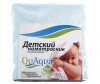 Qu Aqua Непромокаемый наматрасник на резинках по углам (махра) 125х65