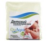 Qu Aqua Непромокаемый наматрасник на резинках по углам (махра) 125х65