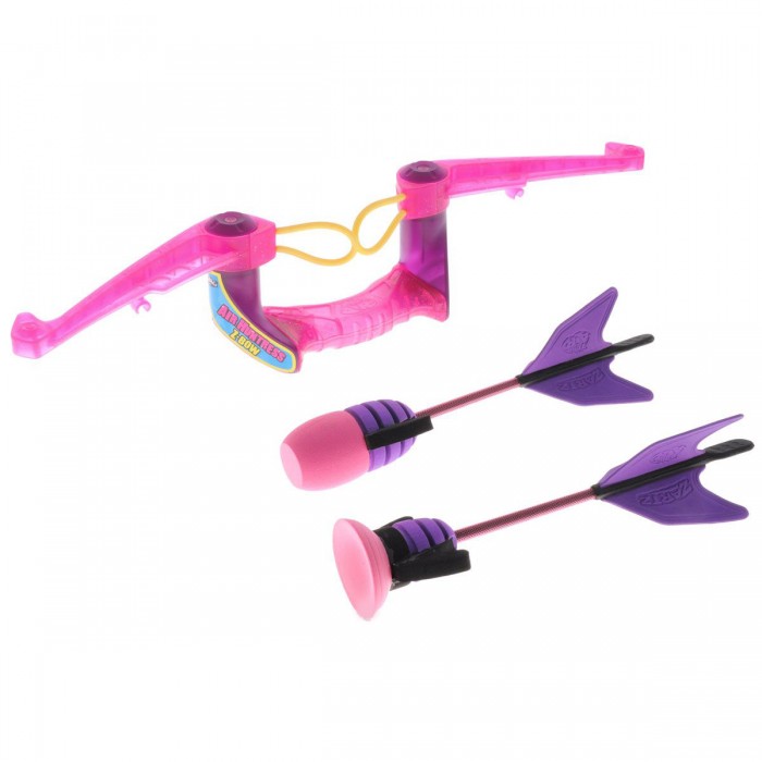 Zing Игрушечный лук Air Huntress Z-Bow АмазонкаИгрушечный лук Air Huntress Z-Bow Амазонка Zing Игрушечный лук Air Huntress Z-Bow АмазонкаИгрушечный лук Air Huntress Z-Bow АмазонкаАмазонка из серии Air Huntress Z-Bow от компании Zing представляет собой игровой набор, состоящий из лука и двух стрел. Наконечники стрел выполнены из резины, которая не повредит окружающим людям или предметам. Дальность полета снаряда достигает 70 метров! Принадлежности комплекта раскрашены в цвета, которые отлично подходят девочке, поэтому она может свободно играть на открытом воздухе и представлять себя жительницей Амазонки. В комплекте: Лук; 2 стрелы. Основные характеристики: Размер упаковки: 43 x 19 x 10 см Длина лука: 41 см Длина стрелы: 23 см Вес: 0,55 кг<br>