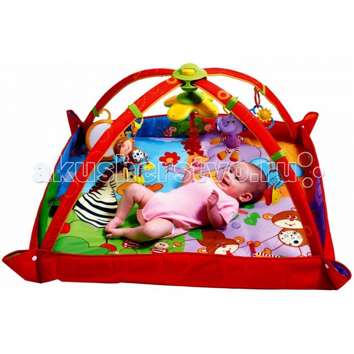 Развивающий коврик Tiny Love Разноцветное Сафари - Tiny Love  Разноцветное Сафари