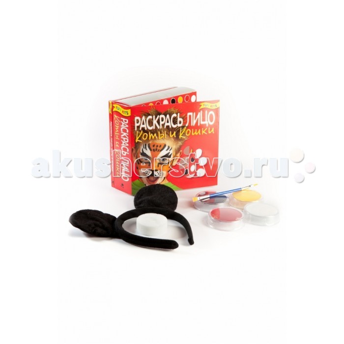 

Fun kits Раскрась лицо. Коты и кошки