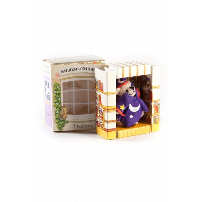 

Мишки из книжки Мерлин Книга+игрушечный медведь