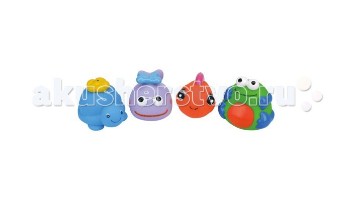 

K'S Kids Набор для ванны из 4-х игрушек