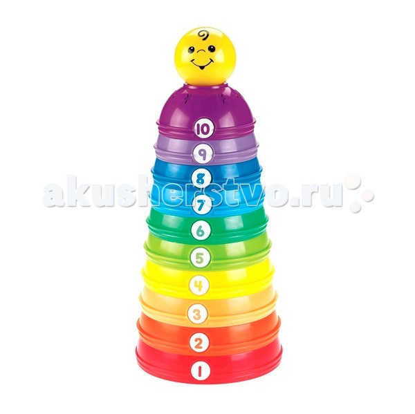 Развивающая игрушка Fisher Price Набор развивающие стаканчики W4472