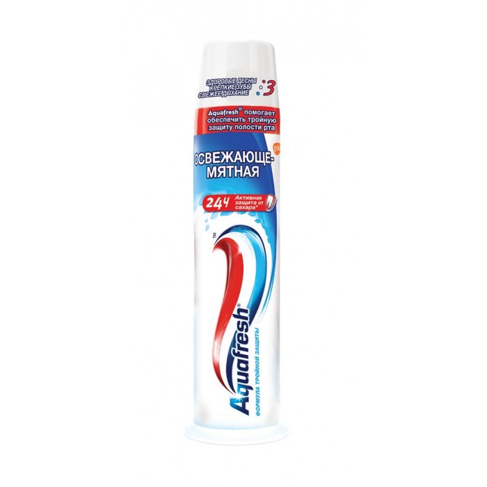 

Aquafresh Зубная паста Освежающая мятная 100 мл