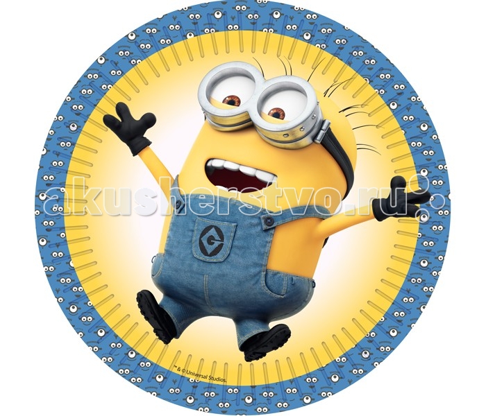 

Olala Тарелки Minions 23 см 6 штук
