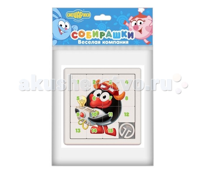 

Нордпласт Игра логическая Собирашки Смешарики Пин
