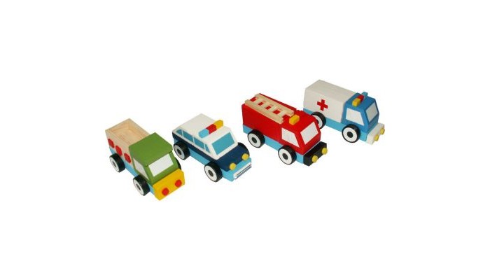 

QiQu Wooden Toy Factory Конструктор Машины