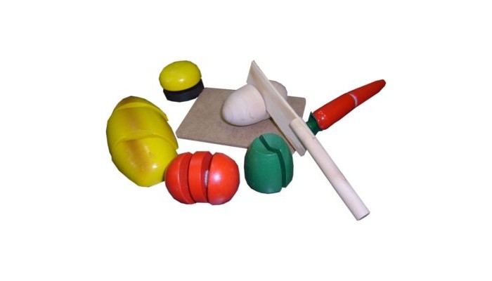 

Деревянная игрушка QiQu Wooden Toy Factory Игра Готовим завтрак