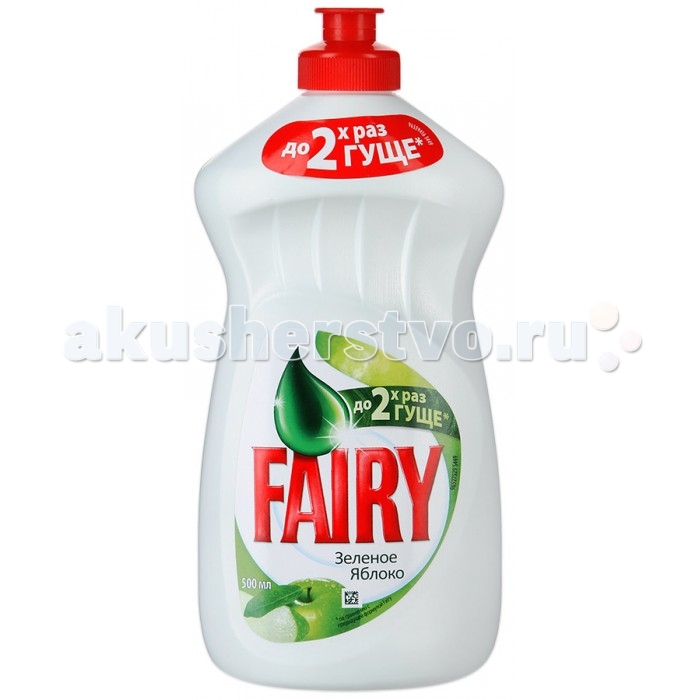 

Fairy P&G Oxi Средство для мытья посуды Зеленое яблоко 500 мл
