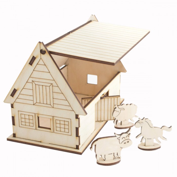

Конструктор Model Toys Ферма деревянный