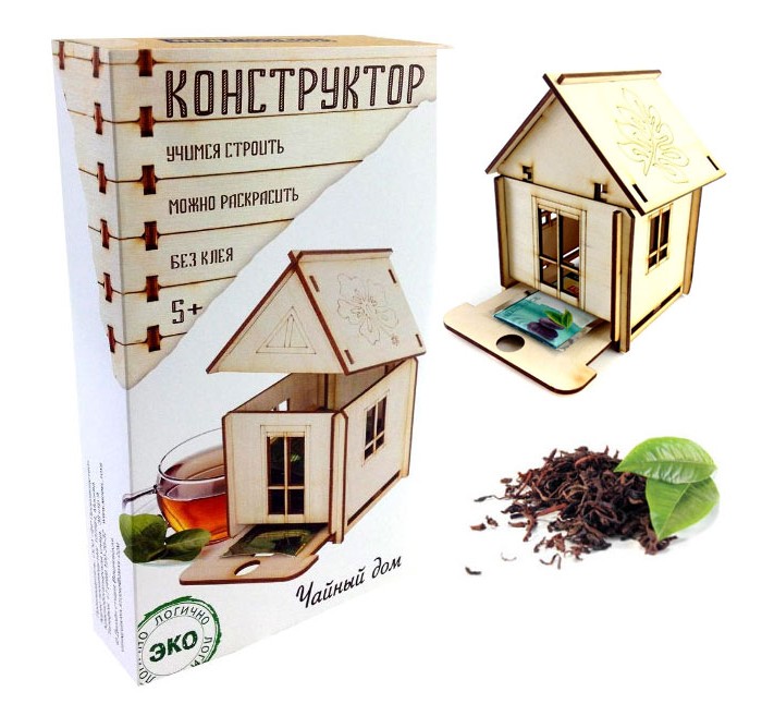 

Конструктор Model Toys Чайный дом деревянный