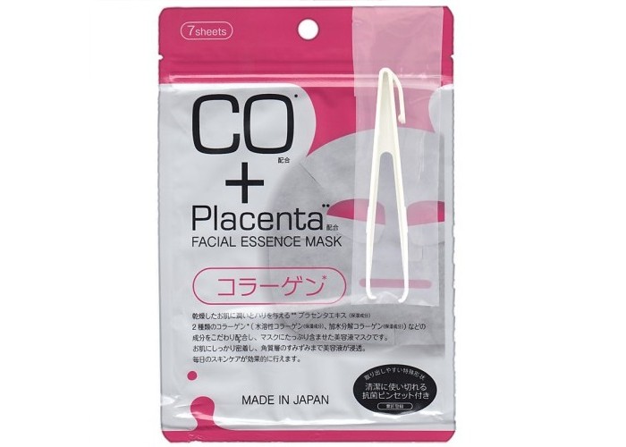 

Japan Gals Маска с плацентой и коллагеном Facial Essense Mask 7 шт.