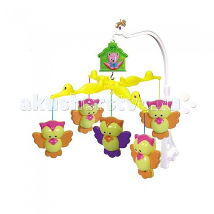 

Мобиль Henglei  Совята музыкальный