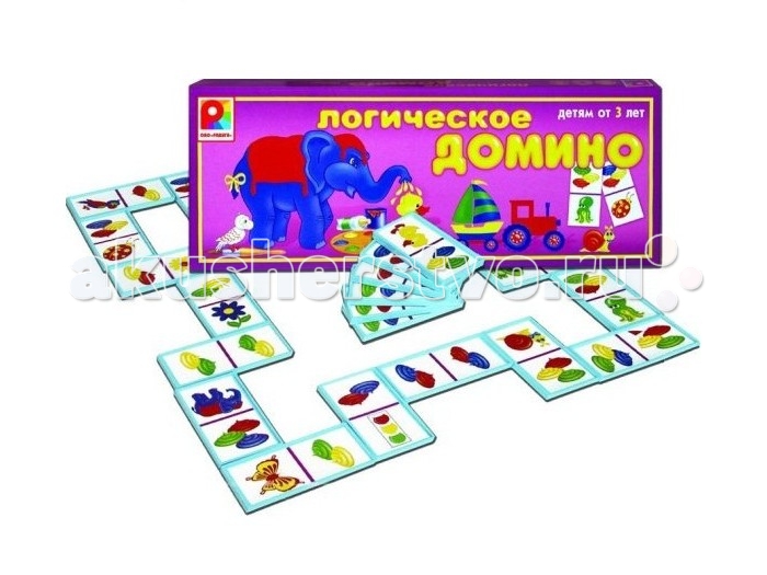 

Радуга Логическое домино Цвет