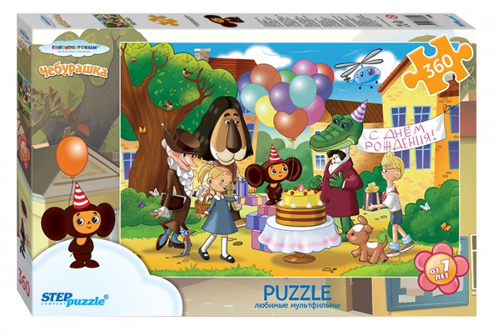 

Step Puzzle Пазл Чебурашка 360 элементов