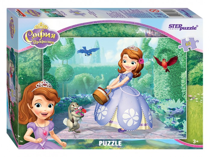 

Step Puzzle Пазл Принцесса София 60 элементов