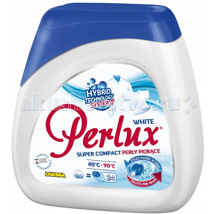 

Perlux Super Compact White Капсулы для стирки 24 шт.
