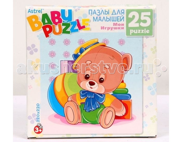 

Astrel Пазл Медведь 25 эллементов