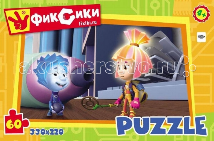 

Astrel Пазл Фиксики Металлоискатель 60 эллементов