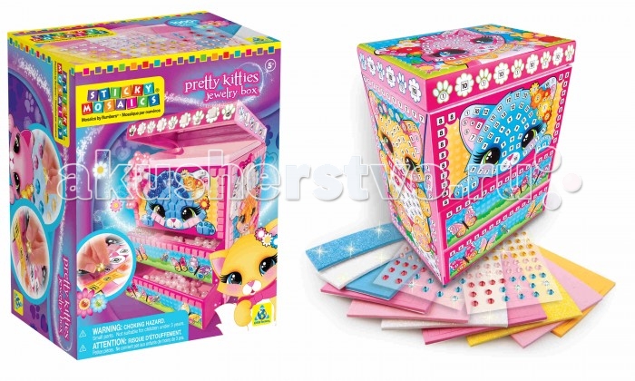 

ORB Factory Мозайка-шкатулка Котенок 02293