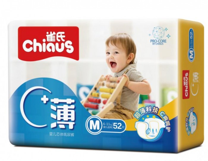 

Chiaus Pro-core Подгузники M (6-11 кг) 52 шт.