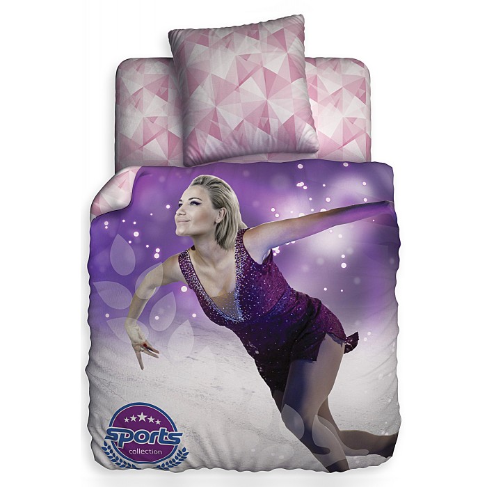 

Постельное белье Unison Teens Sport Figure Skating 1.5-спальное (3 предмета)