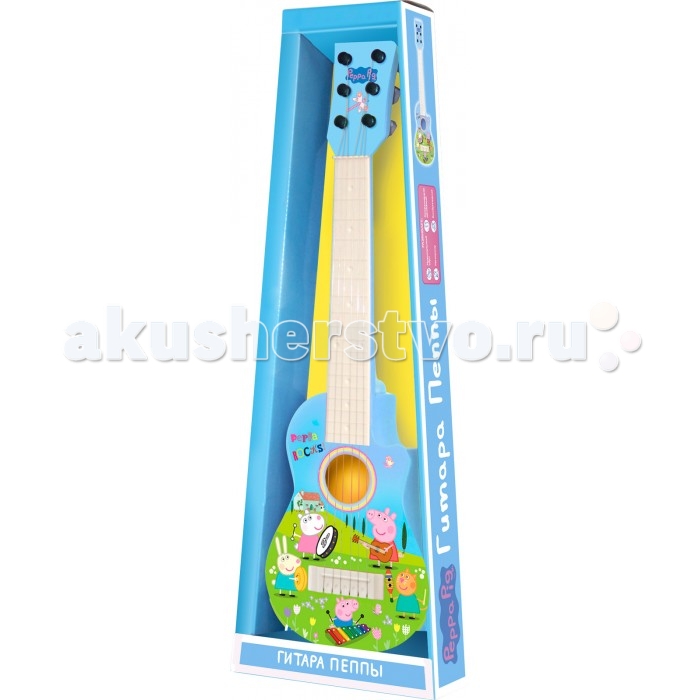 

Музыкальная игрушка Peppa Pig Гитара Пеппы