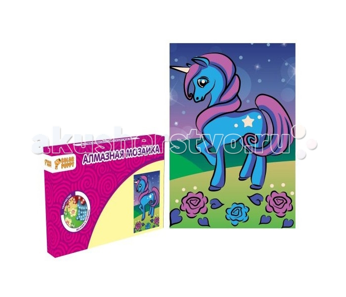 

Color Puppy Набор для творчества Алмазная мозаика Лошадка 95279