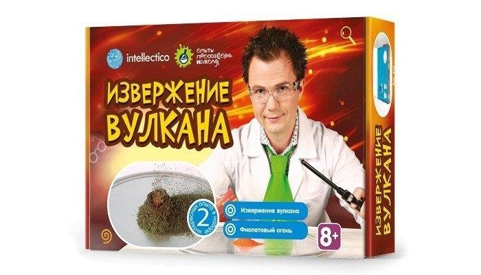 

Intellectico Набор для опытов с профессором Николя Извержение вулкана