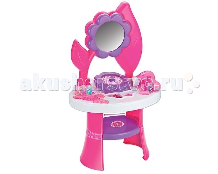  1 Toy Игровой набор Туалетный столик большой цветок